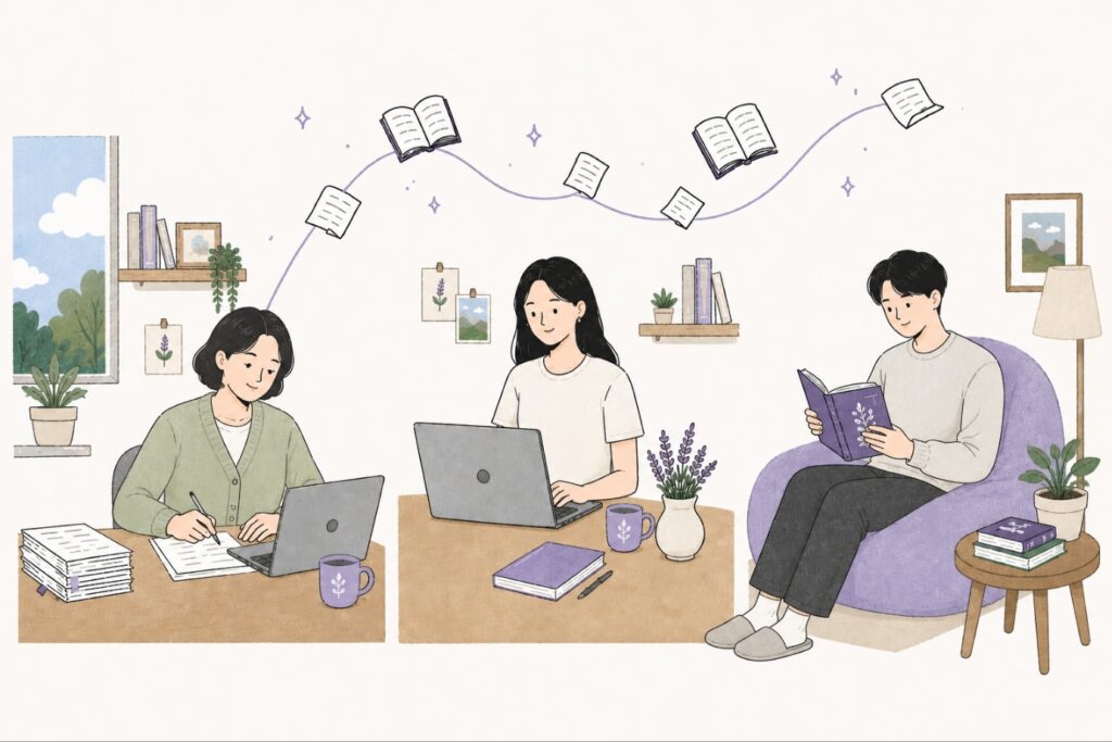 작가님과 독자를 연결해주는 해온북스
